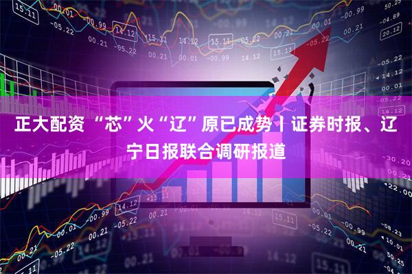 正大配资 “芯”火“辽”原已成势丨证券时报、辽宁日报联合调研报道