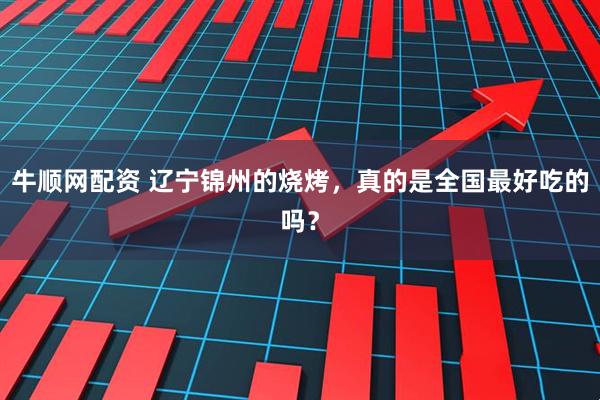 牛顺网配资 辽宁锦州的烧烤，真的是全国最好吃的吗？