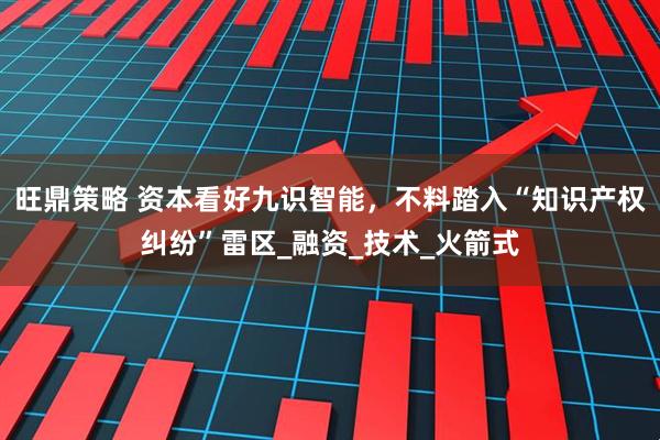 旺鼎策略 资本看好九识智能，不料踏入“知识产权纠纷”雷区_融资_技术_火箭式